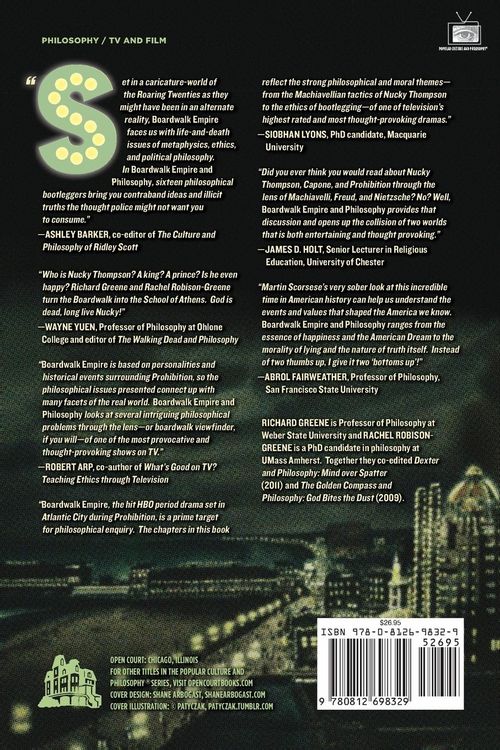 Produktbild: Boardwalk Empire and Philosophy