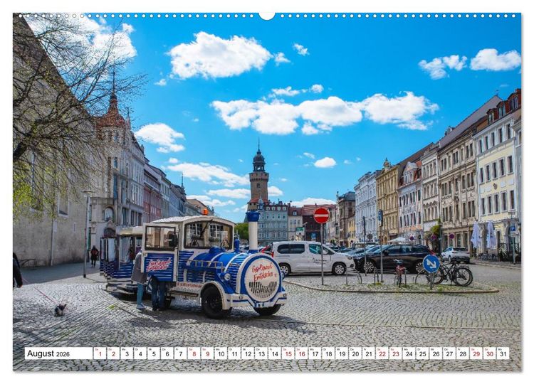 Produktbild: G&ouml;rlitz - Europas verborgene Sch&ouml;nheit an der Nei&szlig;e (Wandkalender 2026 DIN A2 quer), CALVENDO Monatskalender