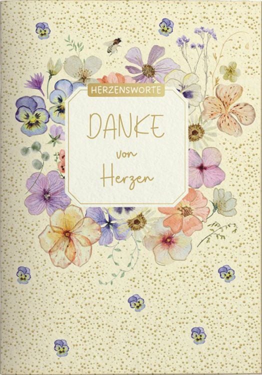 Produktbild: Geschenkbuch - Danke von Herzen
