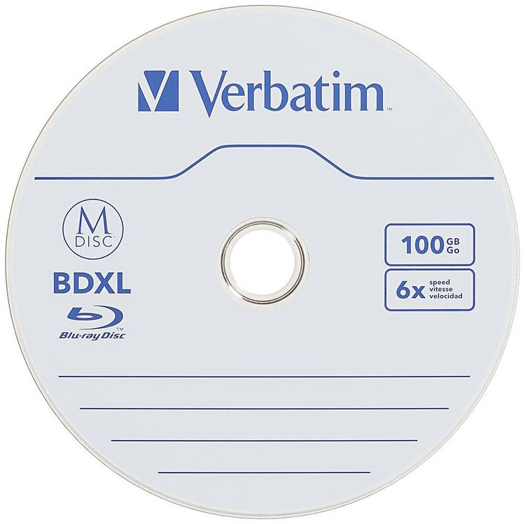 Produktbild: Verbatim 98912 M-DISC Blu-ray Rohling 100 GB 1 St. Jewelcase