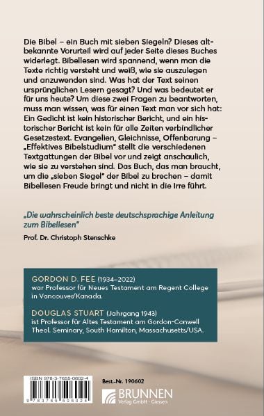 Produktbild: Effektives Bibelstudium