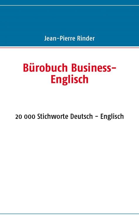 Produktbild: B&uuml;robuch Business-Englisch