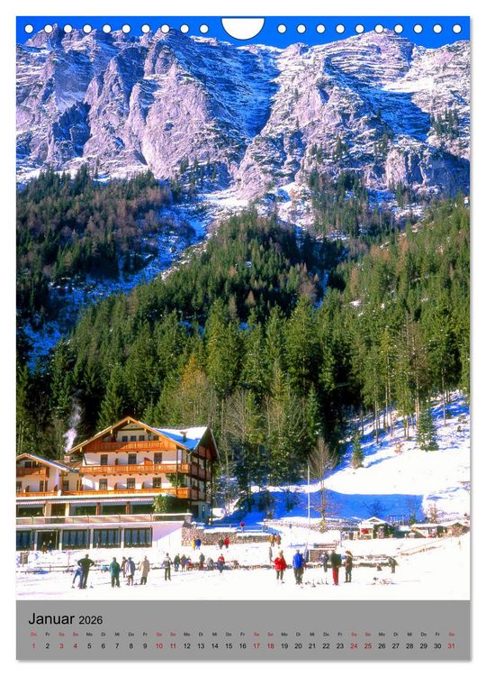 Produktbild: Wundersch&ouml;nes Berchtesgadener Land (Wandkalender 2026 DIN A4 hoch), CALVENDO Monatskalender