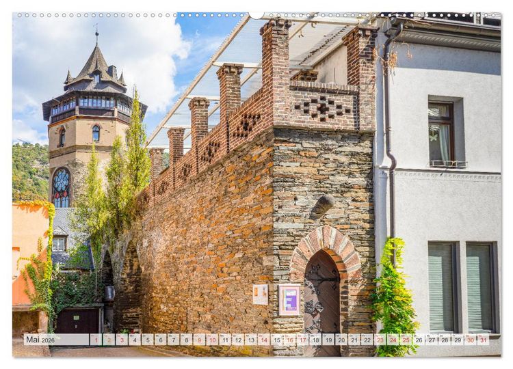 Produktbild: Oberwesel Impressionen (Wandkalender 2026 DIN A2 quer), CALVENDO Monatskalender