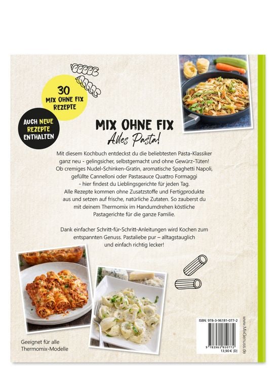 Produktbild: Mix ohne Fix! Pastarezepte