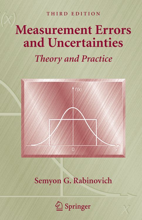 Produktbild: Measurement Errors and Uncertainties
