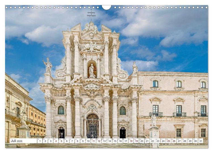 Produktbild: Sizilien - Sp&auml;tbarocke Pracht im Val di Noto (Wandkalender 2026 DIN A3 quer), CALVENDO Monatskalender