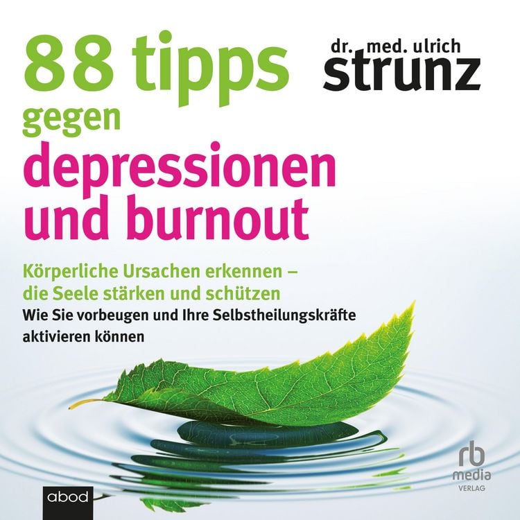 Produktbild: 88 Tipps gegen Depressionen und Burnout