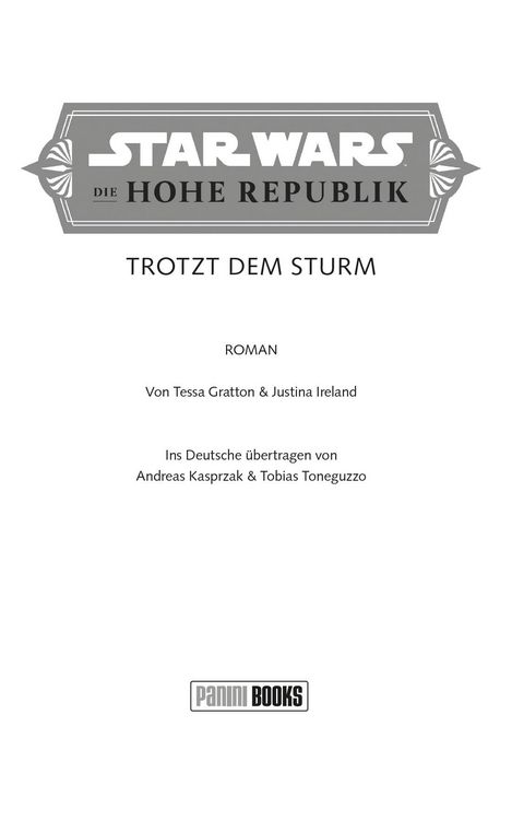 Produktbild: Star Wars: Die Hohe Republik - Trotzt dem Sturm