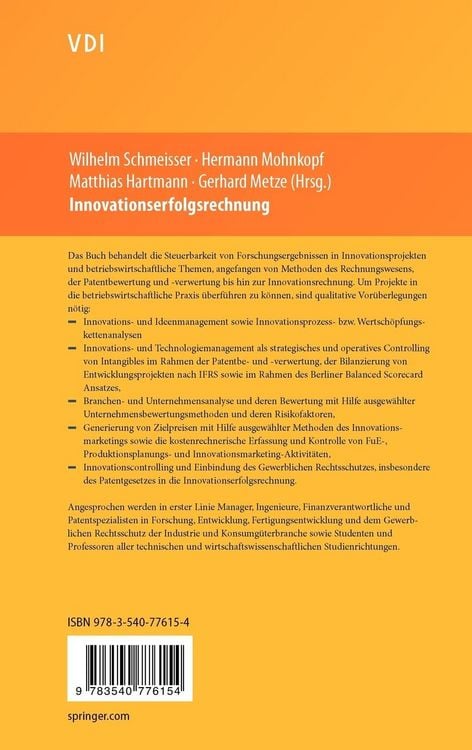 Produktbild: Innovationserfolgsrechnung