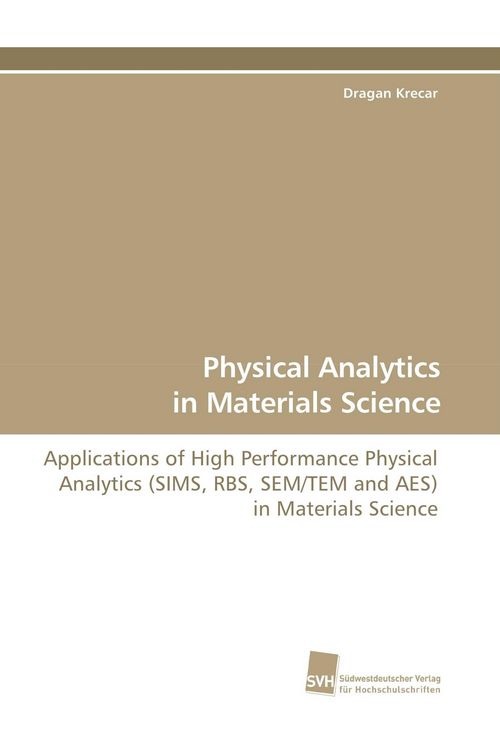 Produktbild: Physical Analytics in Materials Science