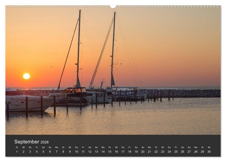 Produktbild: Gr&ouml;mitz - Ein Jahr Urlaub (hochwertiger Premium Wandkalender 2026 DIN A2 quer), Kunstdruck in Hochglanz