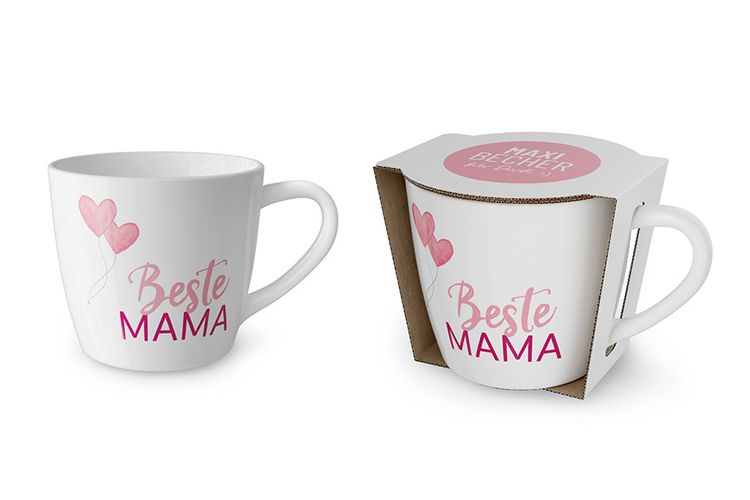 Produktbild: Maxibecher 400ml Beste Mama