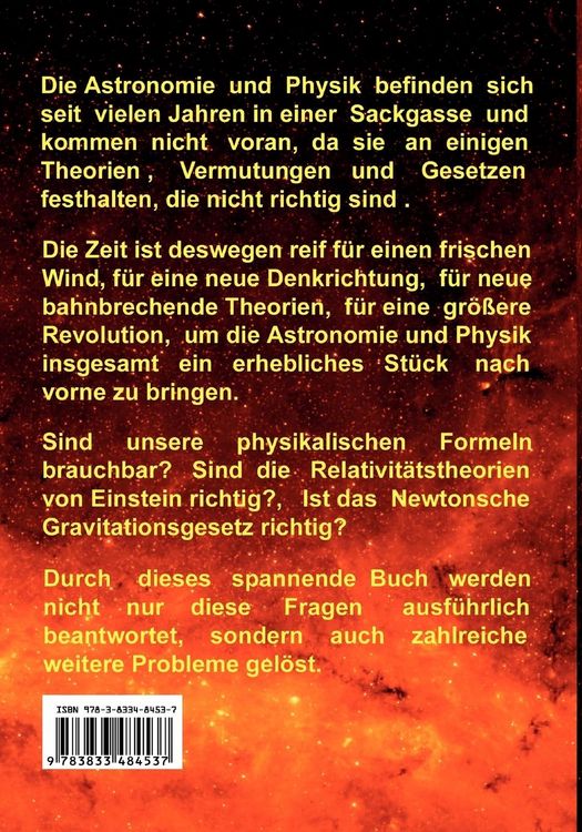 Produktbild: Revolution der Astronomie und Physik, Meine Theorien