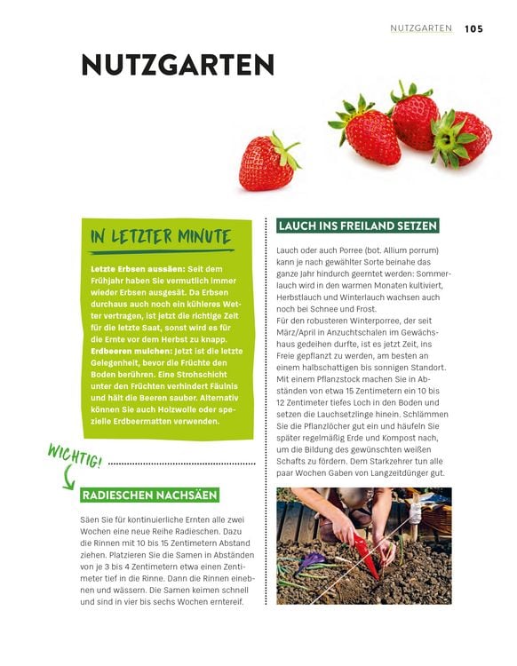 Produktbild: Das gro&szlig;e Gartenjahr-Buch