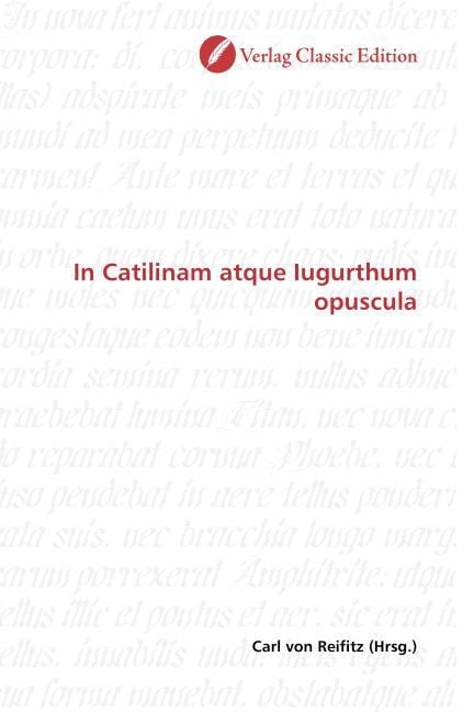 Produktbild: In Catilinam atque Iugurthum opuscula