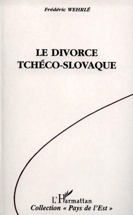 Produktbild: Le divorce tch&eacute;co-slovaque