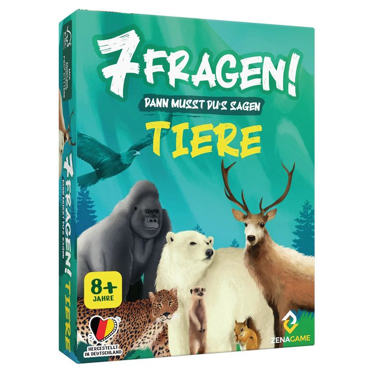 Produktbild: ZENAGAME - 7 Fragen! Dann musst Dus sagen Tiere