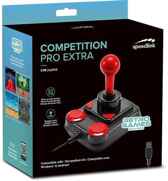 Produktbild: SPEEDLINK COMPETITION PRO EXTRA USB Joystick, black-red