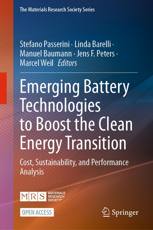 Produktbild: Emerging Battery Technologies to Boost the Clean Energy Transition