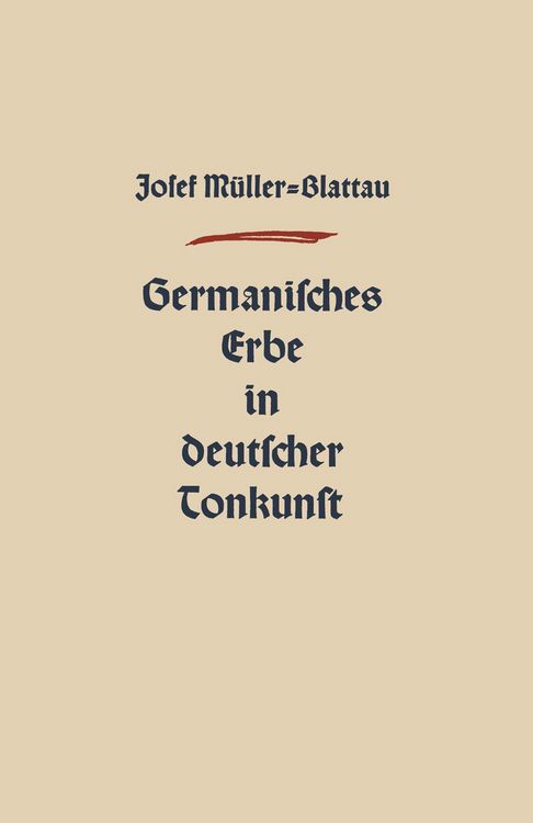 Produktbild: Germanisches Erbe in Deutscher Tonkunst