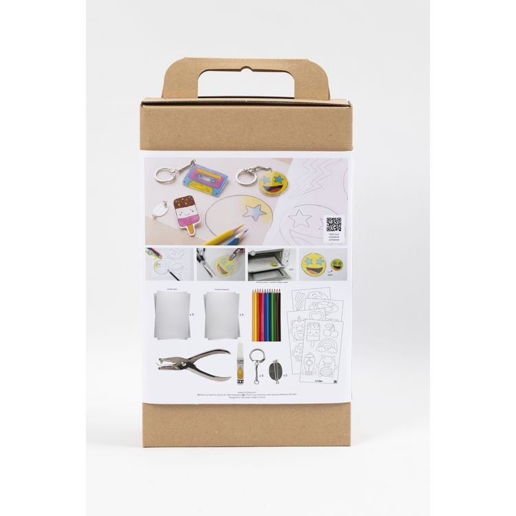 Produktbild: Creativ Company DIY Sets Plastikschrumpffolie Kreativ Mix Plastikschrumpfplatten, Accessoires, Kreativ Box