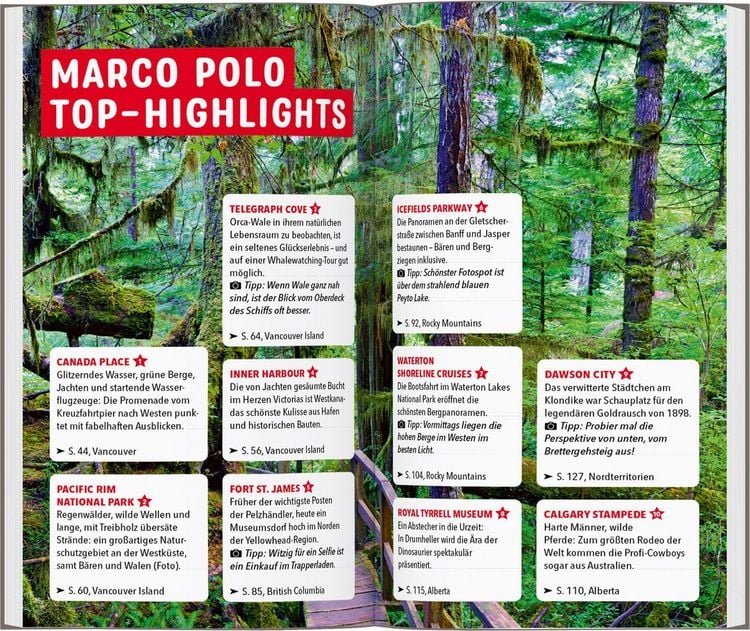 Produktbild: MARCO POLO Reisef&uuml;hrer Kanada West, Rocky Mountains, Vancouver