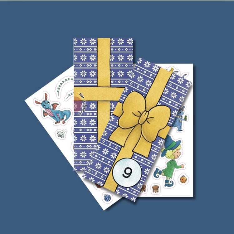 Produktbild: Mein Stickerspa&szlig;-Adventskalender