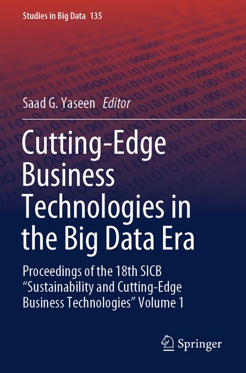 Produktbild: Cutting-Edge Business Technologies in the Big Data Era