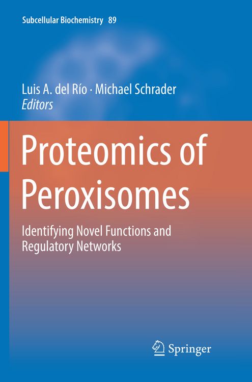 Produktbild: Proteomics of Peroxisomes