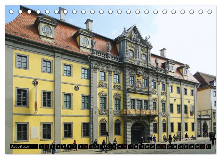Produktbild: Willkommen in ERFURT (Tischkalender 2026 DIN A5 quer), CALVENDO Monatskalender