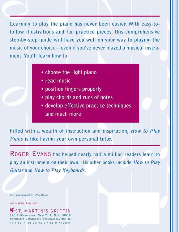 Produktbild: How to Play Piano