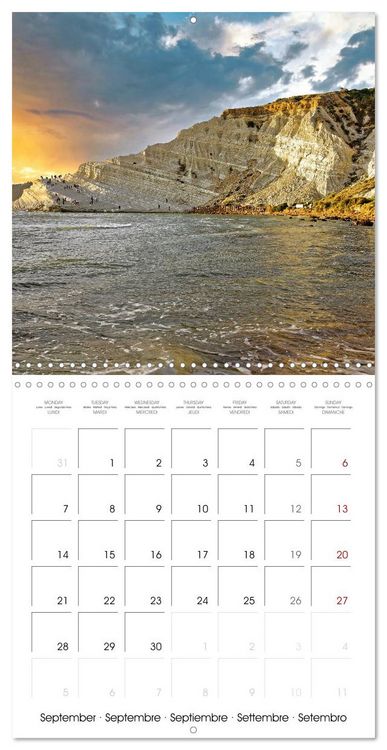 Produktbild: Beautiful Sicily (Wall Calendar 2026 12 &times; 12 Inch) CALVENDO 12 Month Wall Calendar