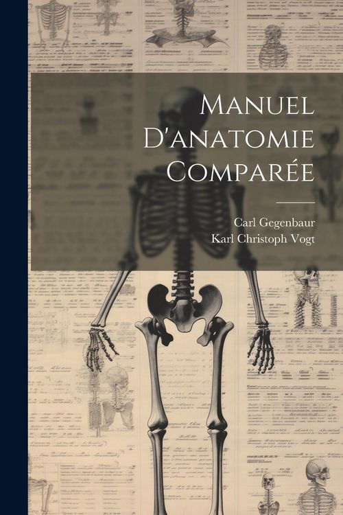 Produktbild: Manuel D'anatomie Compar&eacute;e