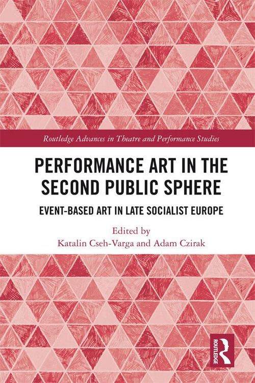 Produktbild: Performance Art in the Second Public Sphere