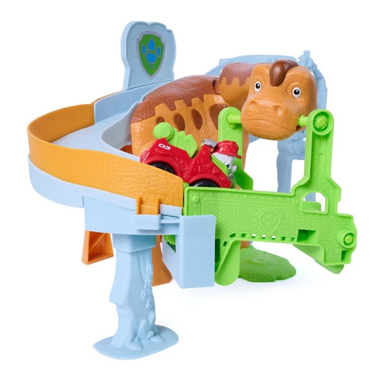 Produktbild: PAW Patrol: Der Dino Film, Pup Squad Lift & Race Dino Spielset mit Racer
