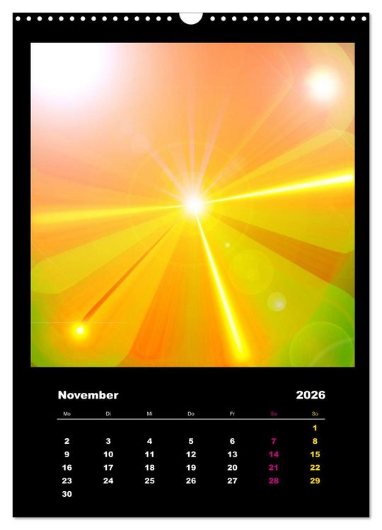 Produktbild: Licht-Portale (Wandkalender 2026 DIN A3 hoch), CALVENDO Monatskalender