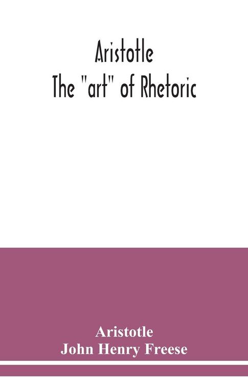 Produktbild: Aristotle; The "art" of rhetoric