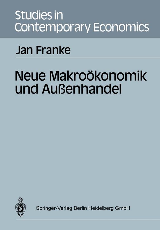 Produktbild: Neue Makro&ouml;konomik und Au&szlig;enhandel