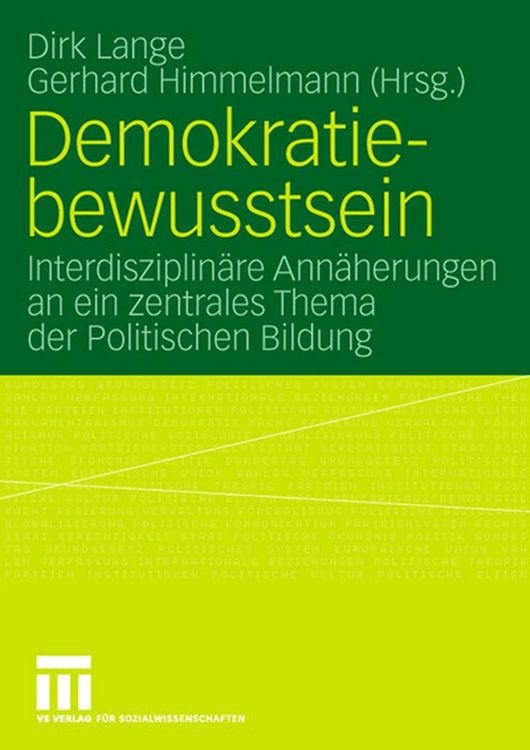 Produktbild: Demokratiebewusstsein