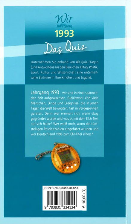 Produktbild: Wir vom Jahrgang 1993 - Das Quiz