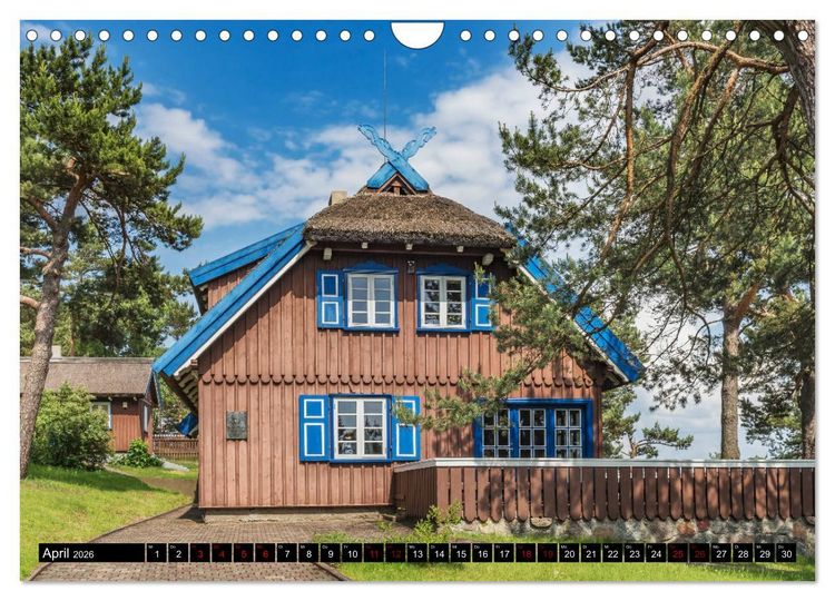 Produktbild: Entdeckungen im Baltikum (Wandkalender 2026 DIN A4 quer), CALVENDO Monatskalender