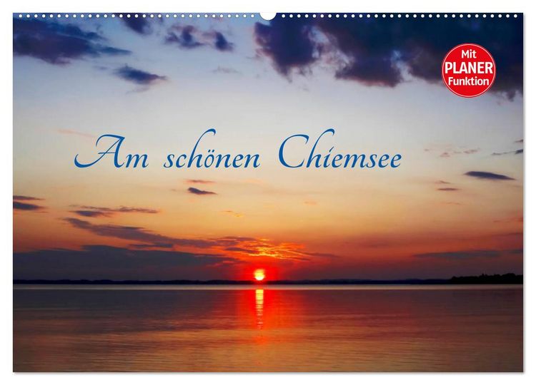 Produktbild: Am sch&ouml;nen Chiemsee (Wandkalender 2026 DIN A2 quer), CALVENDO Monatskalender