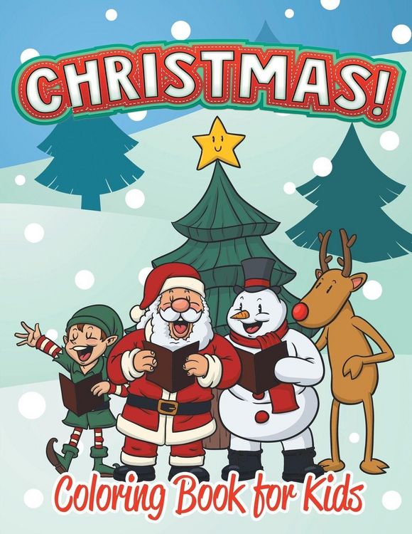 Produktbild: Christmas Coloring Book for Kids (Holiday Coloring Books For Kids 1)