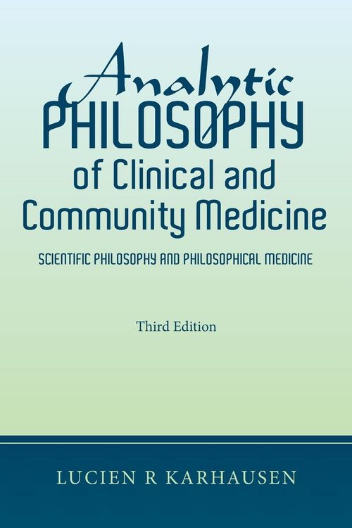 Produktbild: Analytic Philosophy of Clinical and Community Medicine