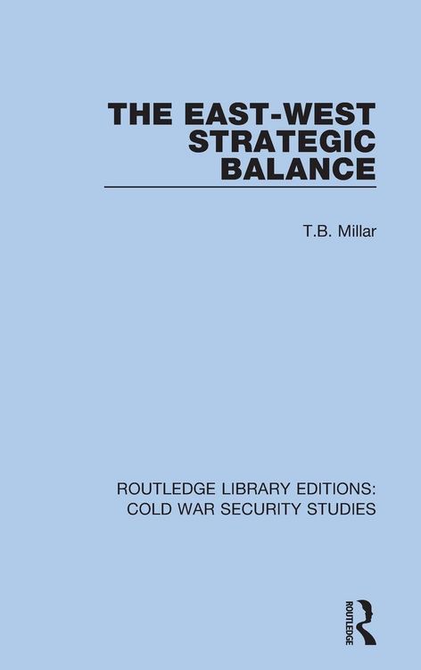 Produktbild: The East-West Strategic Balance