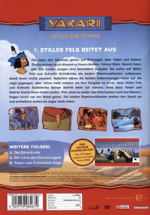 Produktbild: Yakari - Folge 18: Stiller Fels reitet aus