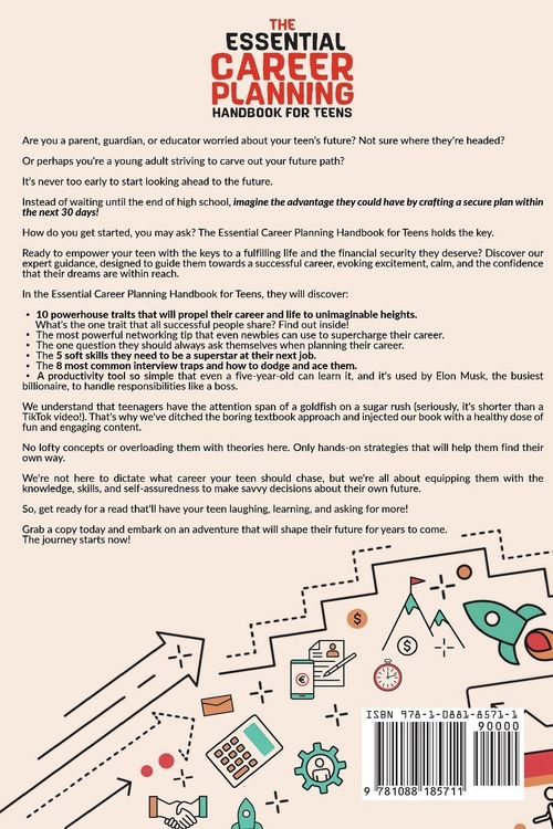 Produktbild: The Essential Career Planning Handbook for Teens