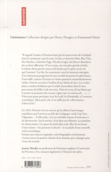 Produktbild: Darwin: une scandaleuse v&eacute;rit&eacute;