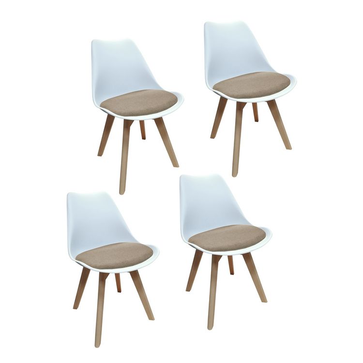 Produktbild: HTI-Living Stuhl Atlanta Webstoff 4er-Set Stuhl Atlanta Webstoff 4er-Set